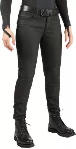Pando Moto Jeans Lorica A Damen - schwarz