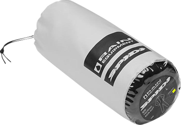 SPIDI Regenkombi Touring - schwarz-gelb fluo