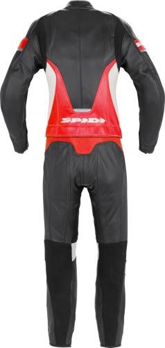 SPIDI Lederkombi Laser Touring Damen - schwarz-rot
