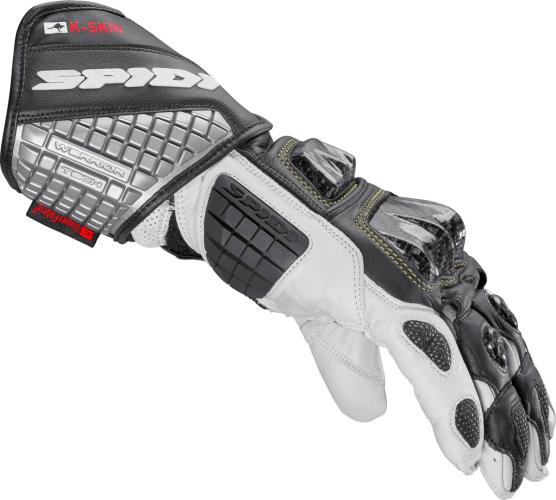 SPIDI Handschuhe Carbo Kangaroo - schwarz-weiss