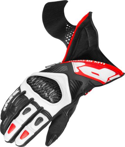 SPIDI Handschuhe Carbo Fit - schwarz-weiss-rot