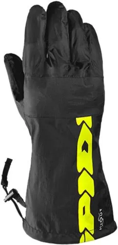 SPIDI Rain Gloves - black-yellow fluo