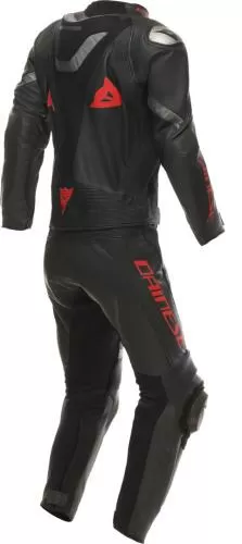 Dainese Lederkombi 2-tlg. Demon Sprint K/L - schwarz-rot 
