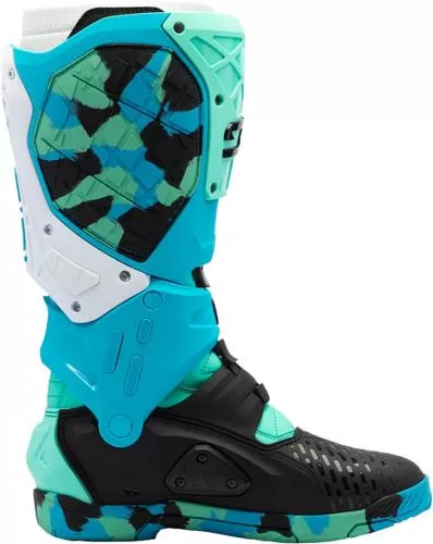 SIDI MX Boots Crossair X - light blue-blue-black
