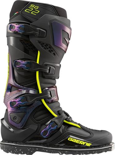 Gaerne Offroadstiefel SG22 - chameleon, schwarz-violett-gelb