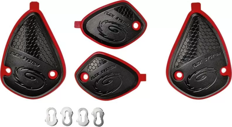SIDI Knöchelschutz für SIDI Crossfire 2/SRS - rot-schwarz