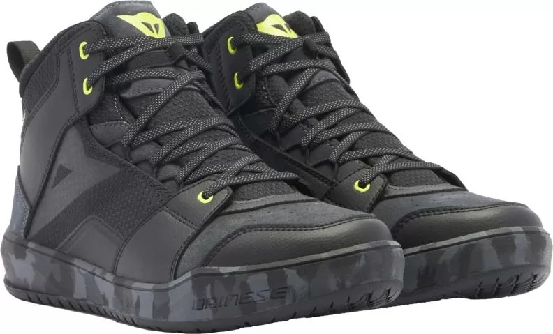Dainese Schuhe Suburb D-WP - schwarz-camo-gelb