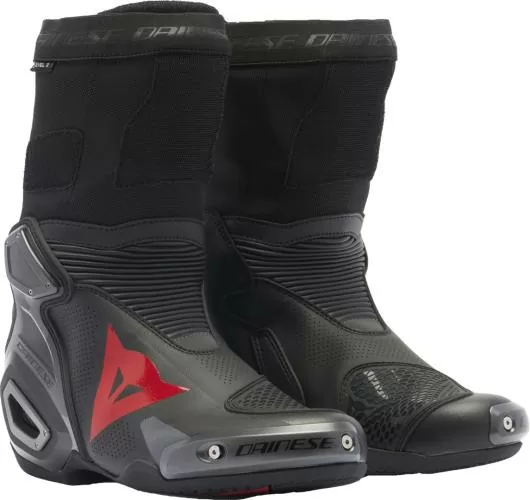 Dainese Boots Axial 2 Air - black-fluo red