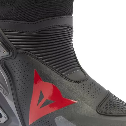 Dainese Boots Axial 2 Air - black-fluo red