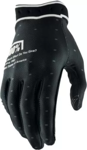 100percent Ridefit Gloves - black