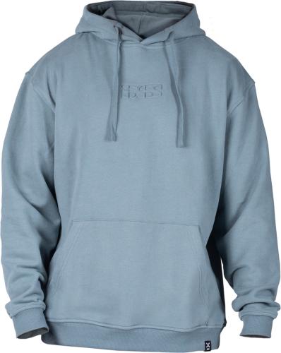 iXS Brand 1.0 Hoodie - blau-grau
