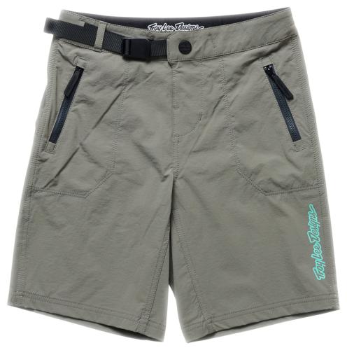 Troy Lee Designs Youth Skyline Trail Short Shell - Mono green