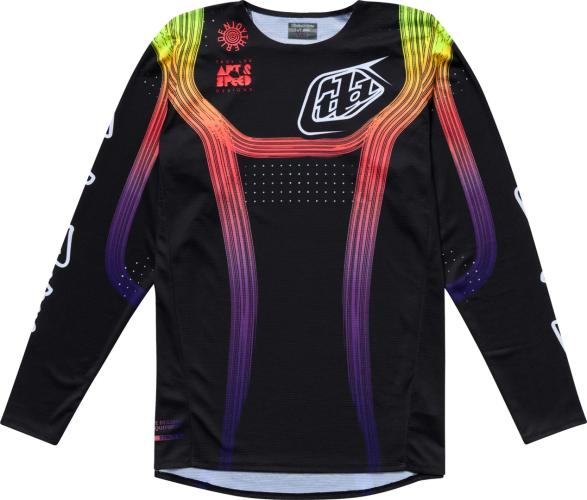 Troy Lee Designs SE PRO Jersey - Stripes schwarz-rot-gelb