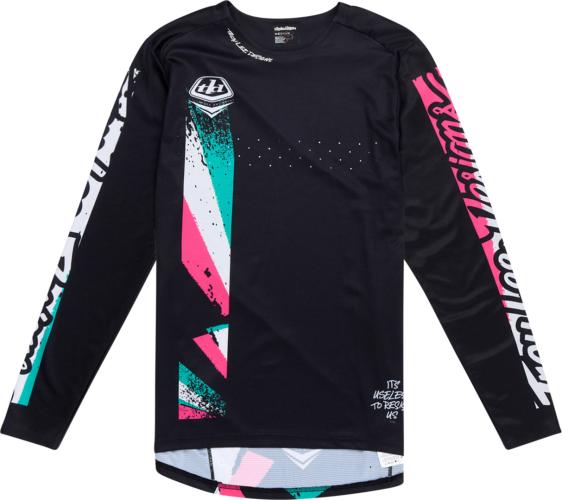 Troy Lee Designs Sprint Jersey - Full Pull schwarz