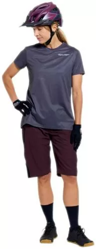 Troy Lee Designs Womens Lilium Pro Short Sleeve Jersey - Mono gray