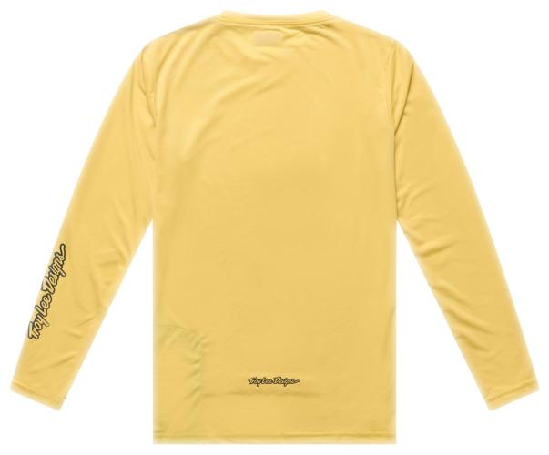Troy Lee Designs Womens Lilium Pro Long Sleeve Jersey - Mono yellow
