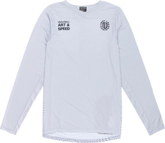 Troy Lee Designs Skyline LS Jersey - Radioscape grau