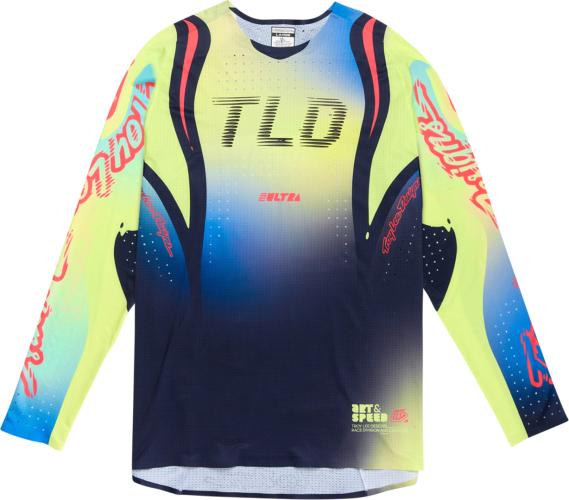 Troy Lee Designs SE ULTRA Jersey - Drip gelb-navy