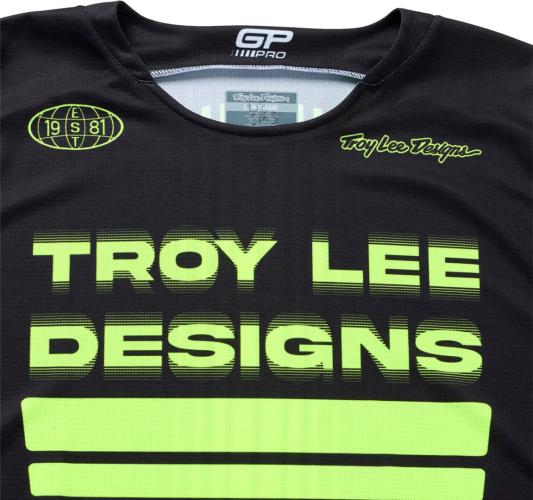 Troy Lee Designs GP PRO Jersey - Segment black-yellow