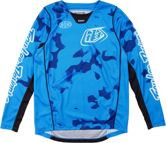 Troy Lee Designs Youth GP PRO Jersey - Blotted blau