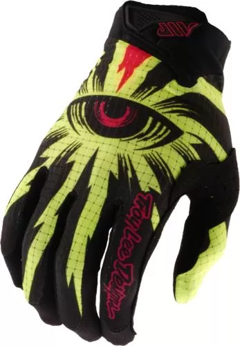 Troy Lee Designs Youth Air Glove - Cyclops black-yellow