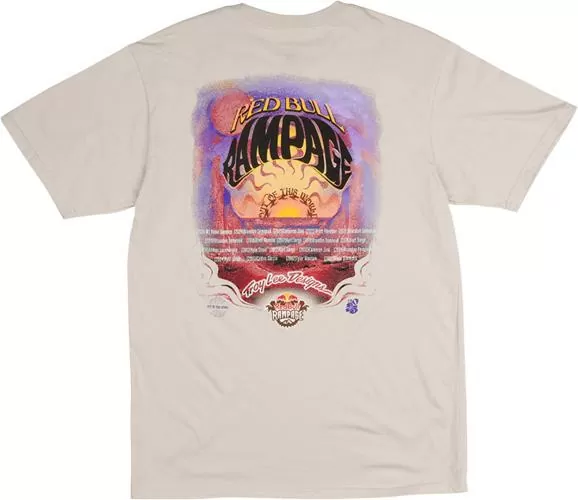 Troy Lee Designs Troy Lee Designs x Redbull Rampage Valley Of Gods T-Shirt - beige