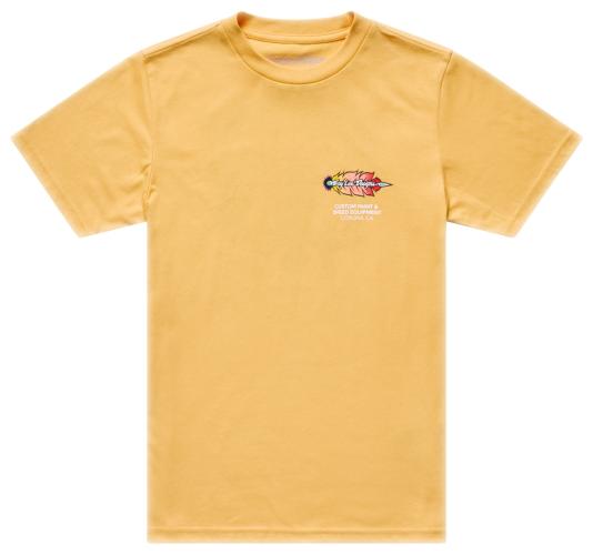 Troy Lee Designs Youth Short Sleeve Tee - Feathers orange