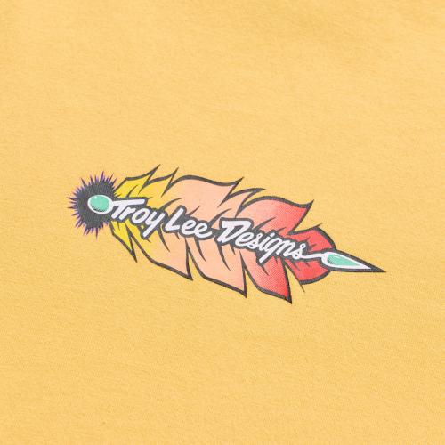 Troy Lee Designs Womens Short Sleeve Tee - Featherlite orange