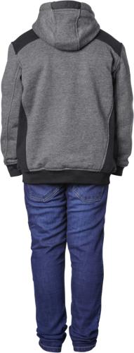 gms Hoodie Grizzly Junior - black-anthracite
