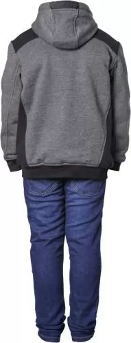 gms Hoodie Grizzly Junior - schwarz-anthrazit