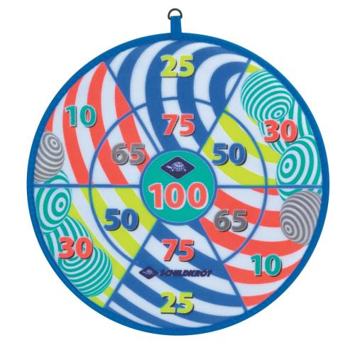 Schildkröt Soft Dart Set, Velcro dartboard with 2 x 3 balls