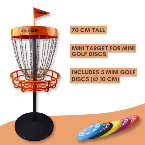 Guru Disc Golf Mini Basket Set