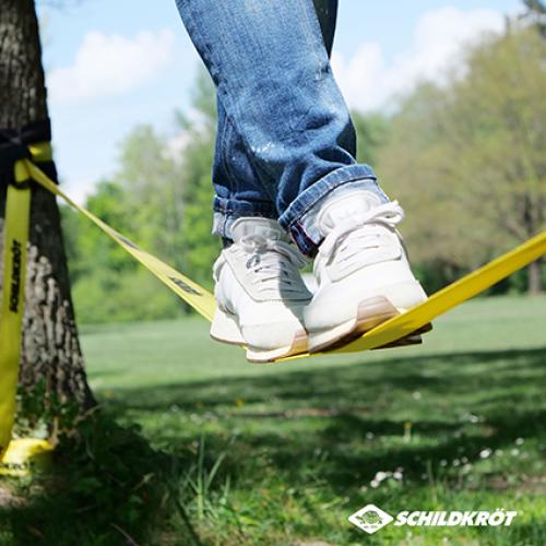 Schildkröt Slackline 15m, inkl.Teaching Line