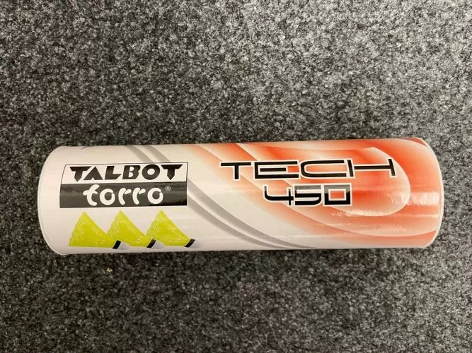 Talbot-Torro Badminton Shuttles Tech 450 - yellow - can of 6