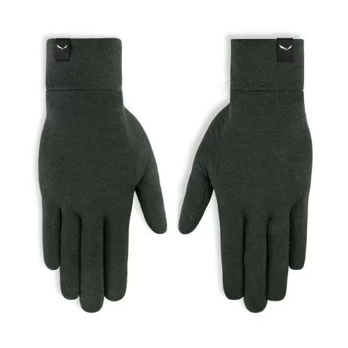 Salewa Cristallo Liner Gloves - dark olive
