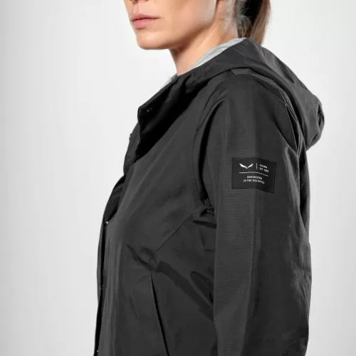 Salewa Fanes Hemp Ptx 3L Jacket W. - black out