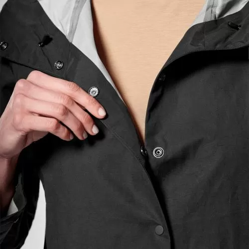 Salewa Fanes Hemp Ptx 3L Jacket W. - black out