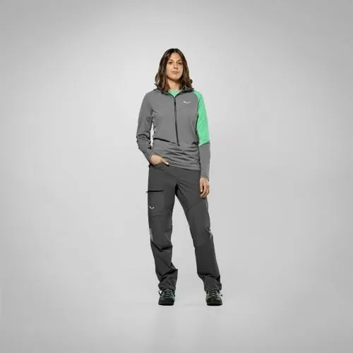 Salewa Nxt Hyb 1/2 Zip Tee W - quiet shade