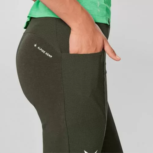 Salewa Agner Hemp Tights W - dark olive