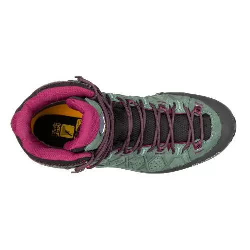 Salewa Ws Alp Trainer 2 Mid Gtx - duck green/rhododendon