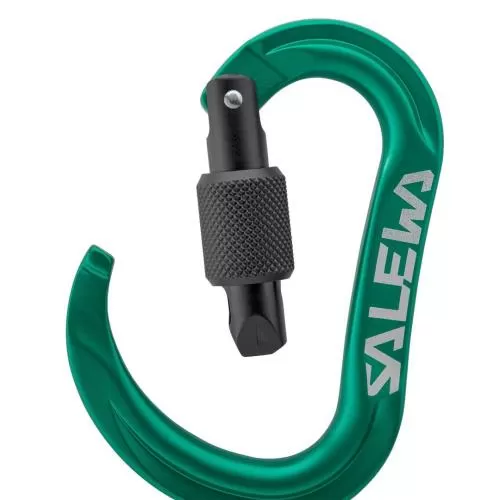 Salewa Ortles Hms S Carabiner - irish green