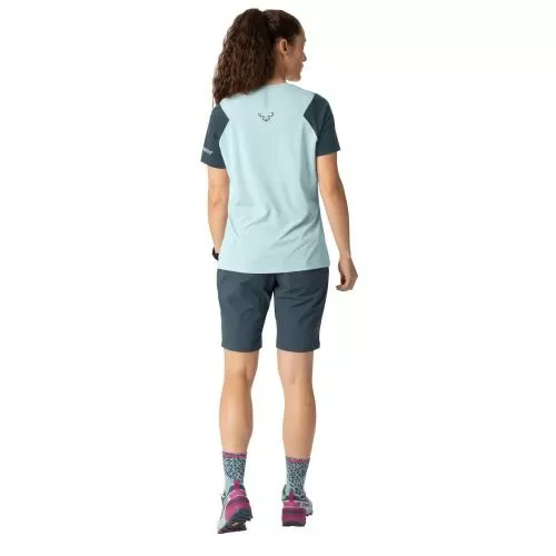Dynafit Transalper Kurzarmshirt Damen - cloud blue