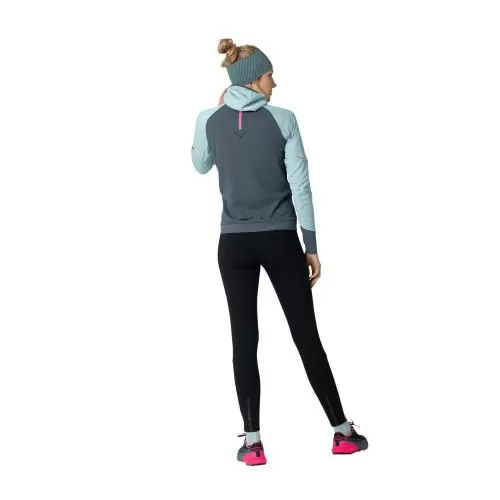 Dynafit Alpine Kapuzenlongsleeve Damen - cloud blue