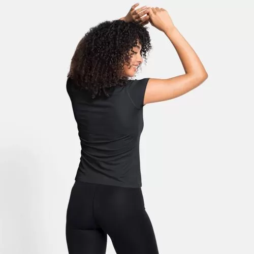 Odlo Women's ACTIVE F-DRY LIGHT ECO Base Layer T-Shirt - black