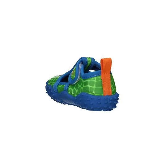 Playshoes Aqua Shoe Dino - blue/green