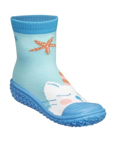 Playshoes Aqua-Socke Einhornmeerkatze - mint