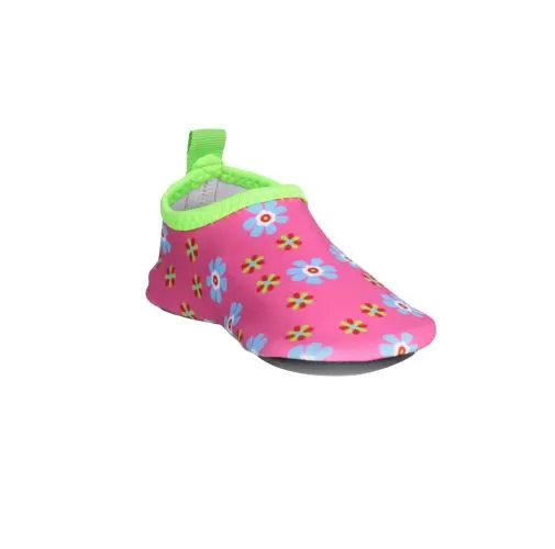 Playshoes Barfuß-Schuh Blumen - pink