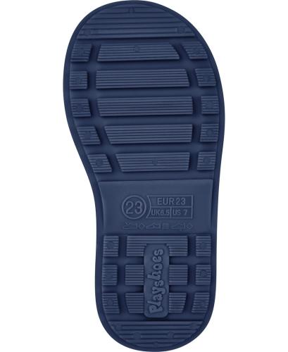 Playshoes Regenstiefel - blau