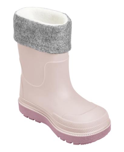 Playshoes Regenstiefel mit Futter - rosa