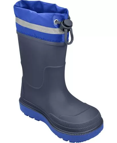 Playshoes Regenstiefel gefüttert - marine